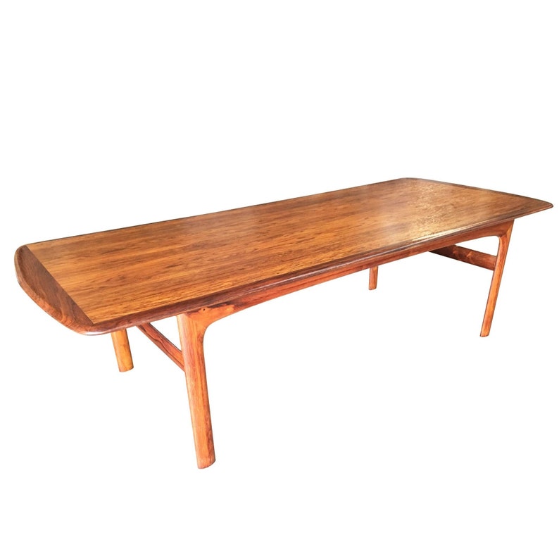 Swedish Mid Century Rosewood Coffee Table by Folke Ohlsson image 6