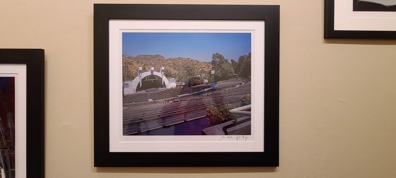Hollywood Bowl Color Chromogenic Photographic Print by Julius Shulman, Signed image 2