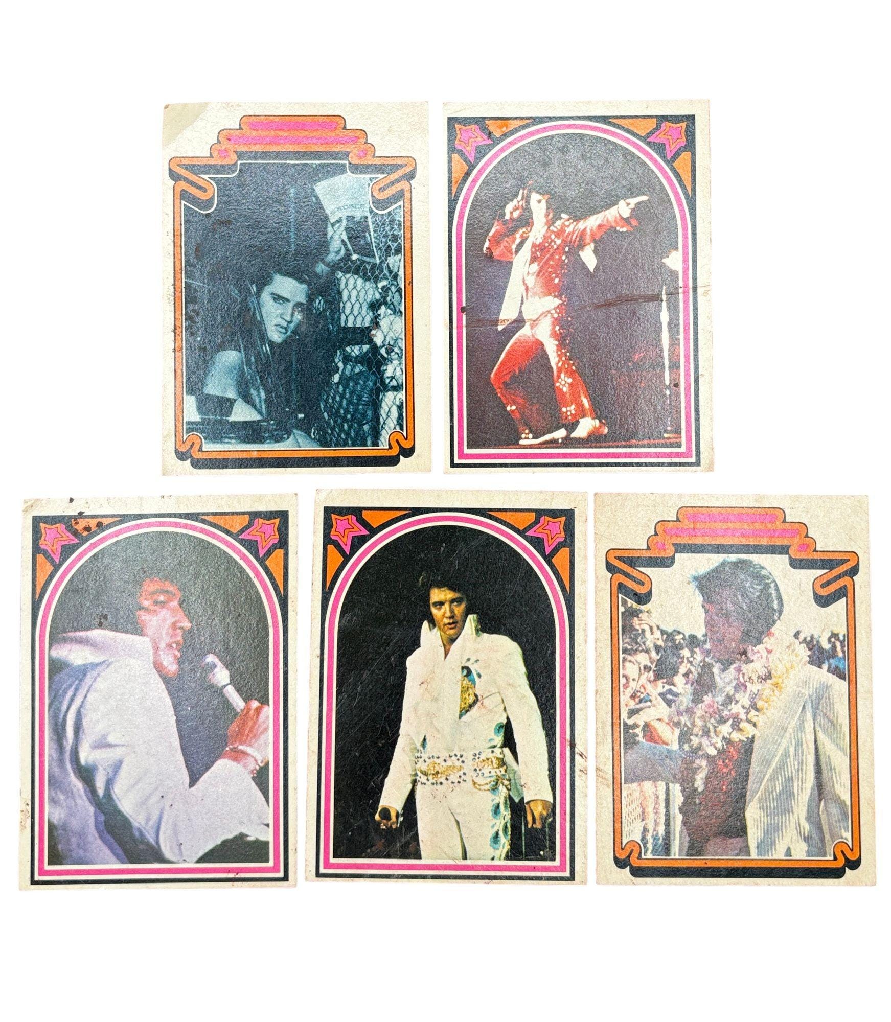 Vintage 1978 Elvis Presley Trading Card Set - Boxcar Enterprises