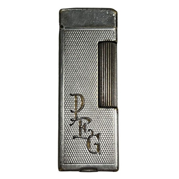 Dunhill London Silver Plate Rollalite Petrol Lighter - Etsy