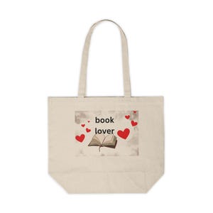 Sac fourre-tout en toile pour les amoureux des livres, cadeau idéal pour les lecteurs, sac de bibliothèque, cabas de magasinage respectueux de l'environnement, Passionné de livres
