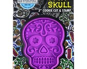 Sugar Skull Cookie Cut Stamper 3 39 39 Day of the Dead