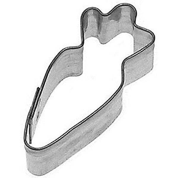 Mini Carrot 1.75'' Cookie Cutter Metal Easter Cake Vegetable Garden Farmers Market Rabbit Food | Cookie Cutters