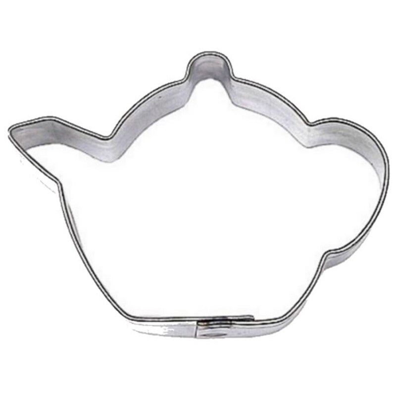 Mini Teapot Cookie Cutter Tea Metal Birthday Victorian British Etsy