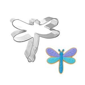 Dragonfly 3.5'' Cookie Cutter | Metal Bug, Spring Garden Baking