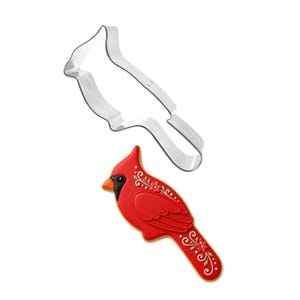 Cardinal Blue Jay Bird 4.5'' Cookie Cutter Metal Animal | Cookie Cutters