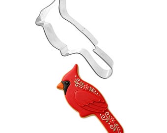 Cardinal Blue Jay Bird 4.5'' Cookie Cutter Metal Animal | Cookie Cutters