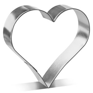 Heart 4&#39;&#39; Cookie Cutter Metal Love Valentine | Cookie Cutters