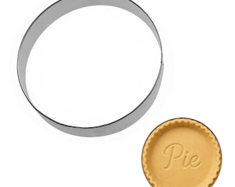 Circle 6'' Round  Biscuit Cookie Cutter Small Pie Cutter Metal