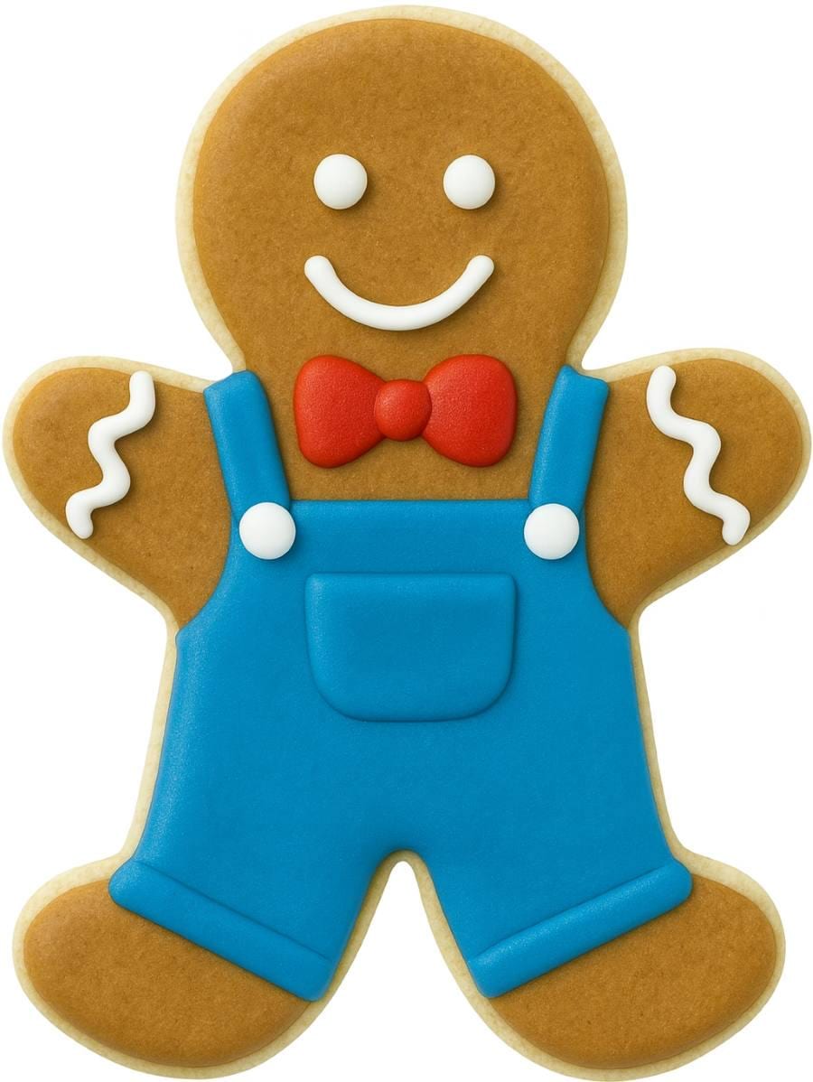 Cortadores De Galletas De Navidad Grandes De 4 Pulgadas, 6 C