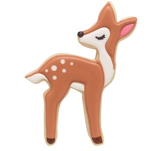 5 Piece Woodland Cookie Cutter Set | Owl Deer Fox Mushroom Hedgehog afbeelding 6