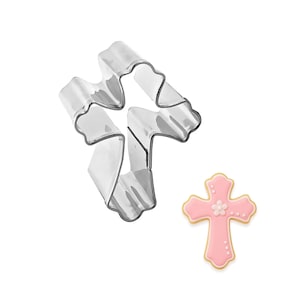 Mini Fancy Cross 1.75'' Cookie Cutter Metal | Cookie Cutters | Made in the USA