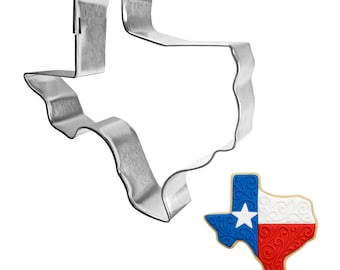 Texas State 3.5'' Cookie Cutter New! Metal School United States Cookie Cutters