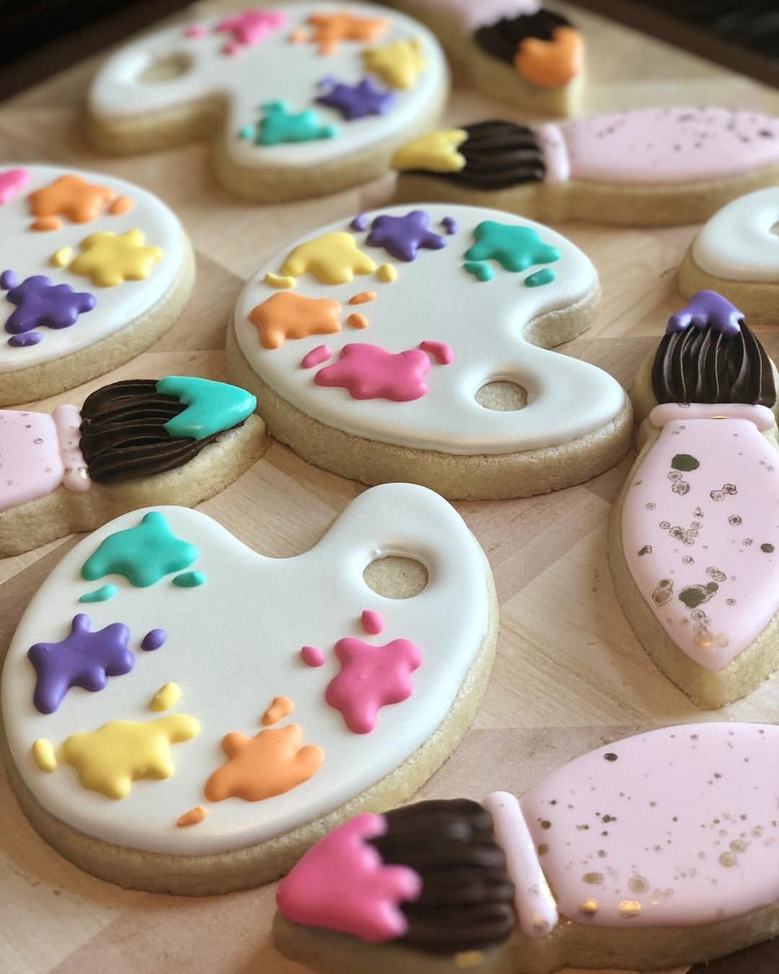 Paint Brush Cookie Cutter 5'' Metal Etsy