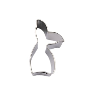 Mini Mermaid Tail 2&#39;&#39; Cookie Cutter Metal Nautical Little Birthday Party Ocean Sea | Cookie Cutters