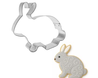 Rabbit Bunny Cottontail 4'' Cookie Cutter NEW! Metal Easter Farm Animal | Cookie Cutters