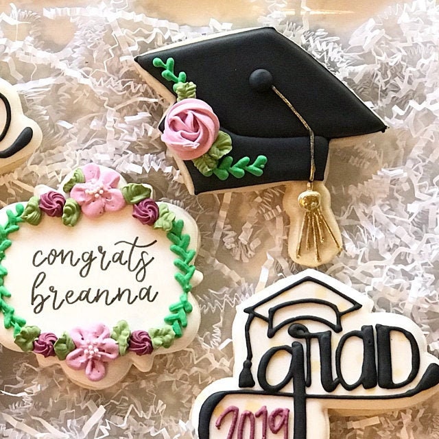 5 Piece Graduation Cookie Cutter Set Diploma Graduate Metal - Etsy