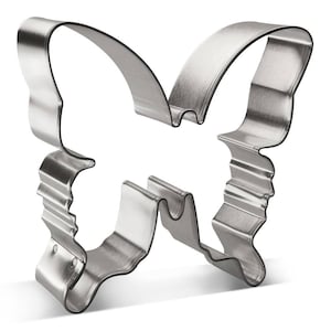 Butterfly Cookie Cutter 4.5&#39;&#39; Metal Spring Summer Cookie Cutter Bug Cookie | Cookie Cutters