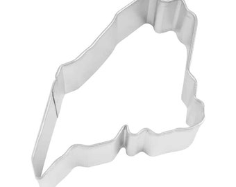 Maine State 3.75'' Cookie Cutter Metal | College Football School Graduation | United States Cookie Cutters | Birthday Party | Wedding Favor