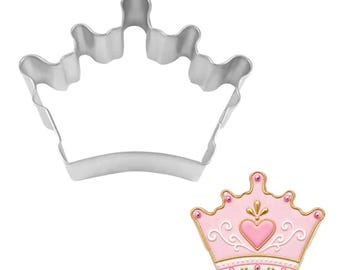 Queens Crown Tiara 3.5'' Cookie Cutter Metal Princess British Royal | Cookie Cutters