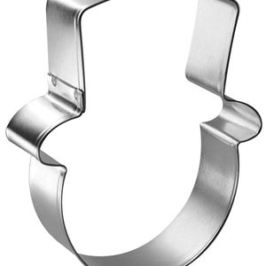Snowman Face 3.75&#39;&#39; Christmas Cookie Cutter Metal | Cookie Cutters