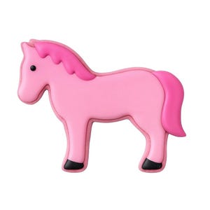 Cortador de galletas de caballo de 4'' de metal, diseño de granja, rancho, cebra, fiesta de cumpleaños / Cortadores de galletas imagen 7