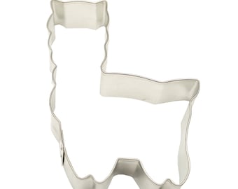 Llama Cookie Cutter 4&#39;&#39; Metal Farm Animal Birthday Party Sandwiches | Cookie Cutters