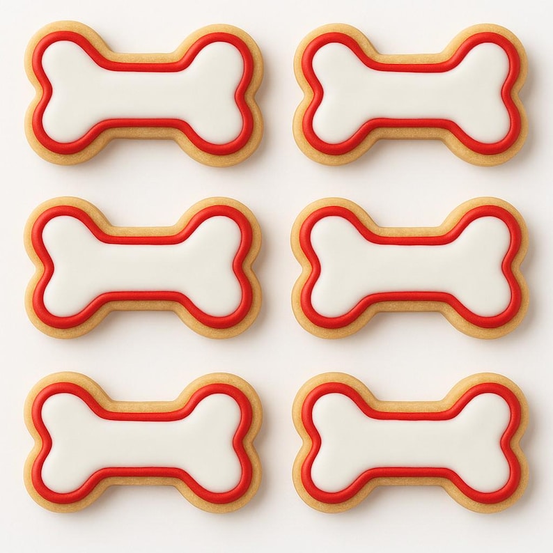 Mini Dog Bone Cookie Cutter Puppy Treats! Metal Pet Animal Shelter | Cookie Cutters image 6