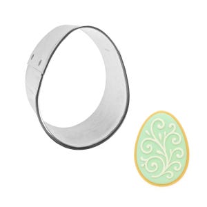 Mini Easter Egg Cookie Cutter 1.75'' Metal | Cookie Cutters