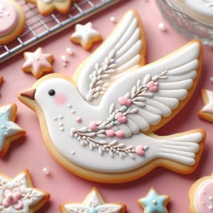 Dove Bird 3.25'' Cookie Cutter Metal Animal | Cookie Cutters