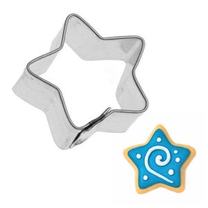 Tiny Mini 1.25'' Star Cookie Cutter Metal | Cookie Cutters