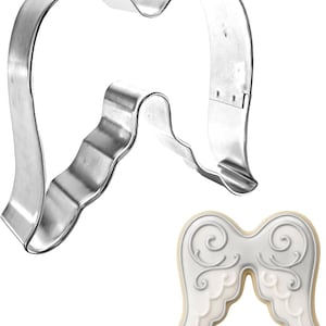 Angel Wings 4'' Cookie Cutter Metal Christmas  | Cookie Cutters