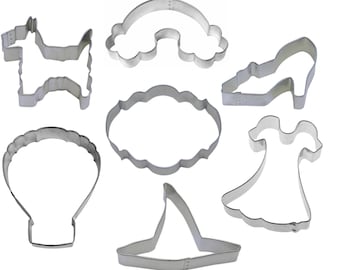 7 Piece Wizard of Oz Cookie Cutter Set Metal | Cookie Cutters