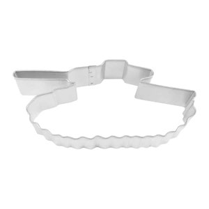 Military Tank Cookie Cutter 4.75&#39;&#39; Metal | Birthday Party | Retirement | Cookie Cutters