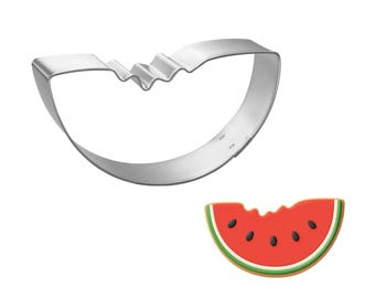 Watermelon Cookie Cutter 3.5" | Metal Summer Baking