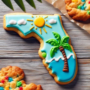 Florida State 4.75&#39;&#39; Cookie Cutter Metal | College Football School Graduation | United States Cookie Cutter | Birthday Party | Wedding Favor