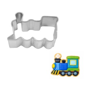 Mini Train Locomotive 1.5'' Cookie Cutter Locomotive Birthday Party Favor