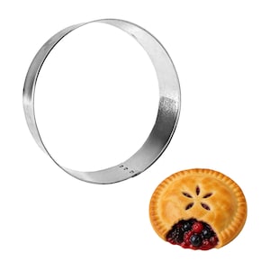 Circle 4'' Biscuit Round Cookie Cutter Metal | Cookie Cutters