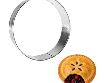 Circle 4'' Biscuit Round Cookie Cutter Metal | Cookie Cutters