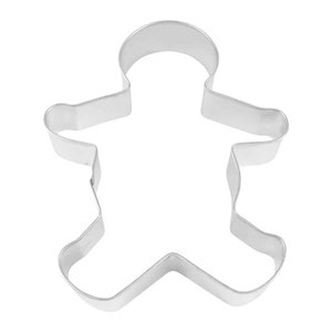 Gingerbread Boy Man Christmas 5&#39;&#39; Cookie Cutter Metal | Cookie Cutters
