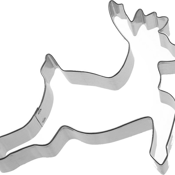 Reindeer Deer Christmas 5'' Cookie Cutter Metal | Cookie Cutters