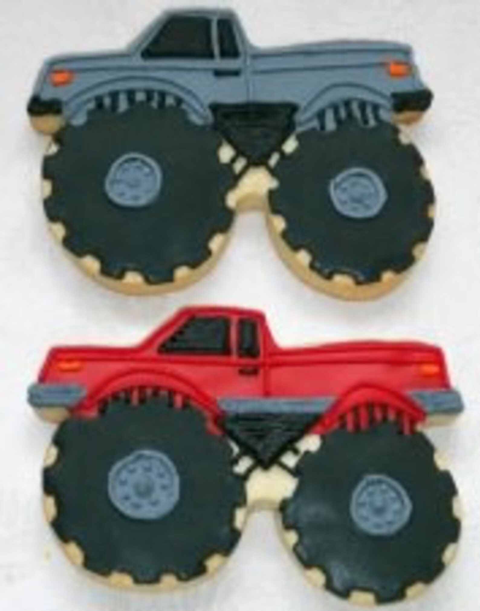 Monster Truck 5'' Cookie Cutter Metal Etsy