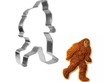 Bigfoot 4.5'' Sasquatch Cookie Cutter Metal | Boho Western Southwestern Native | Birthday Party | Cookie Cutters