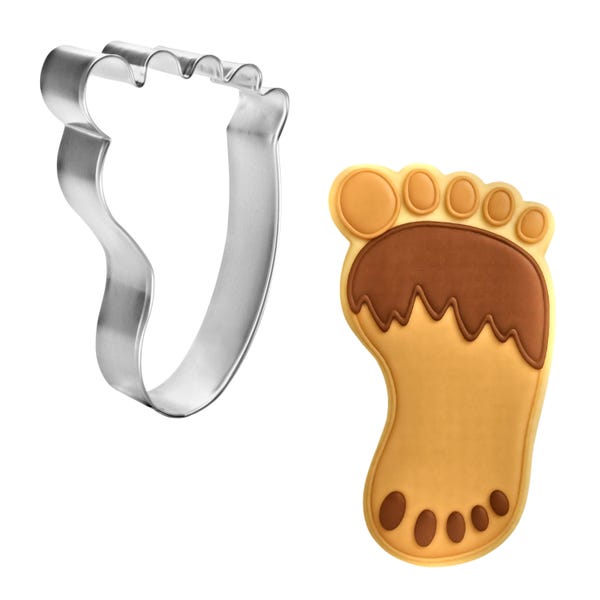 Foot Bigfoot Cookie Cutter Metal | Sasquatch | Woodland | Birthday Party | Cookie Cutters
