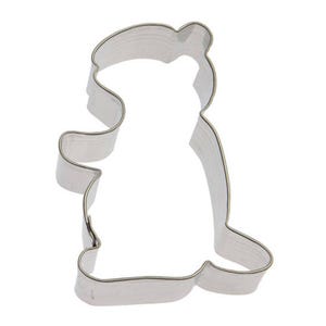 Groundhog Cookie Cutter 3&#39;&#39; Metal Woodland Animal  | Cookie Cutters