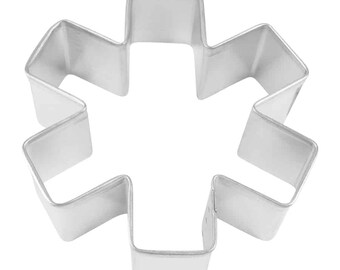 Asterisk Medical Symbol 3'' Cookie Cutter Metal | Cookie Cutters