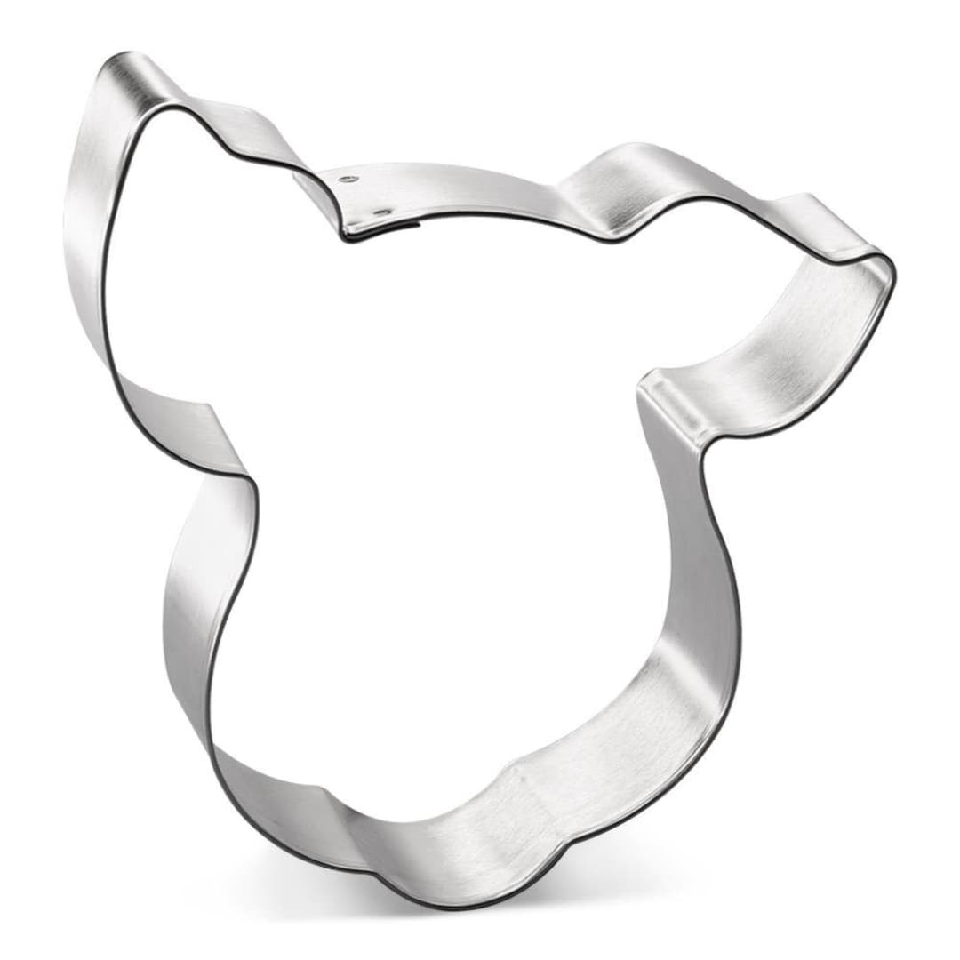 Pig Face Cookie Cutter 4.25'' Metal Freshies Farm Fair Animal Birthday