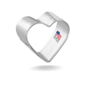 Tiny Mini Heart 1&#39;&#39; Cookie Cutter Metal Love Valentine | Cookie Cutters