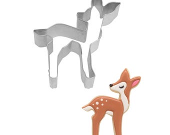 Fawn Deer 4.5'' Cookie Cutter Metal | Cookie Cutters