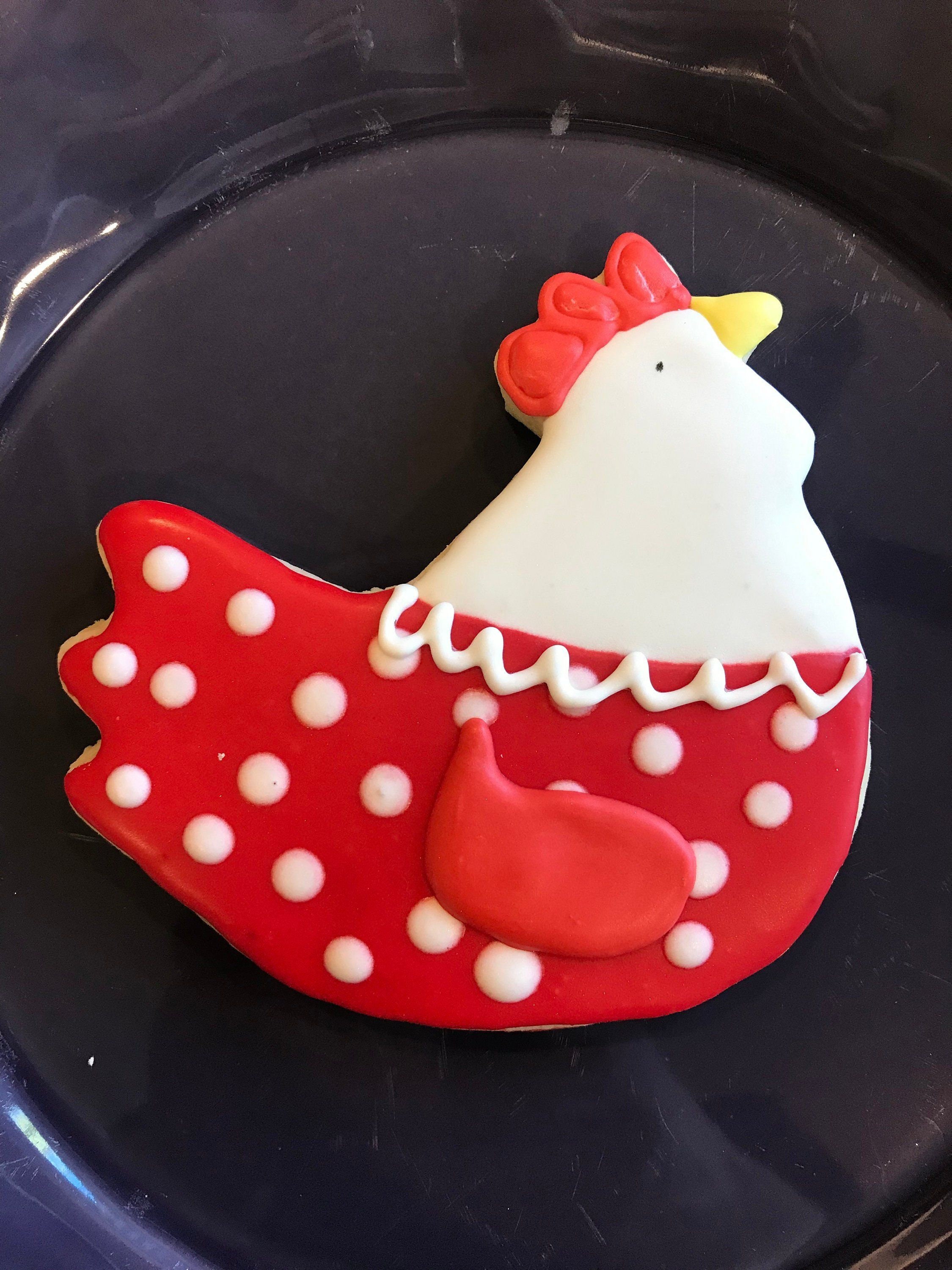 Rooster Chicken 5'' Cookie Cutter Metal Freshies Etsy UK